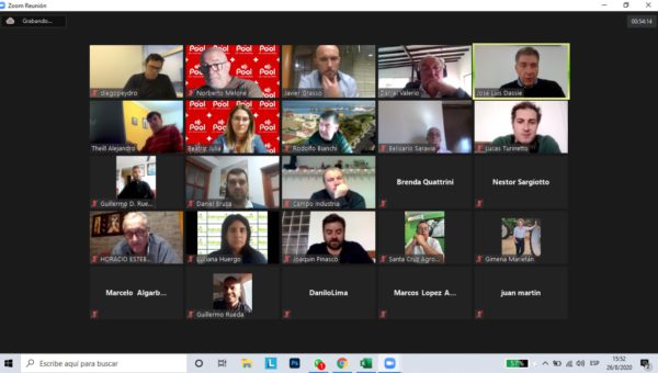 Reunion virtual por zoom entre Metalfor y periodistas agropecuarios