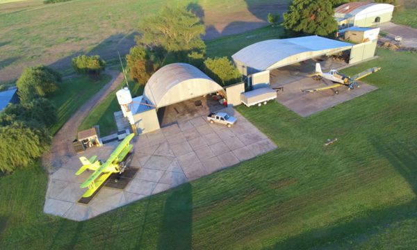 Hangar en 9 de Julio cumpliendo con normativas de medio ambiente