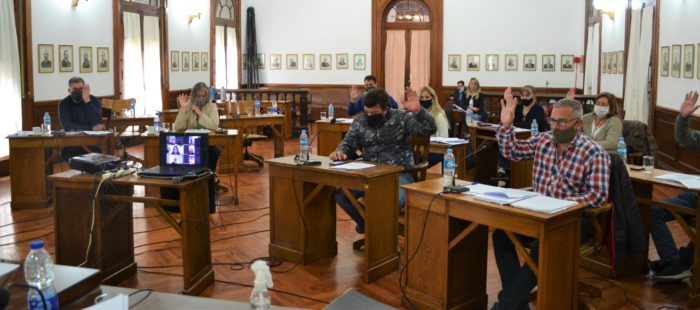 Concejales aprobaron por unanimidad el pedido del Intendente