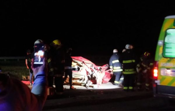 El accidente – foto Chacabuco en red