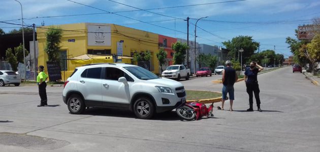 Accidente de Vedia y Avellaneda esta mañana-foto Diario El 9 de Julio