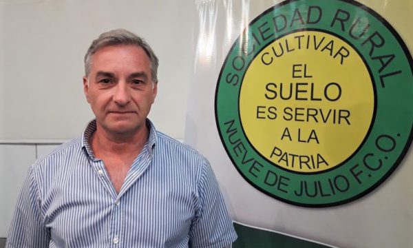 Fernando Mato, preside Sociedad Rural de 9 de Julio