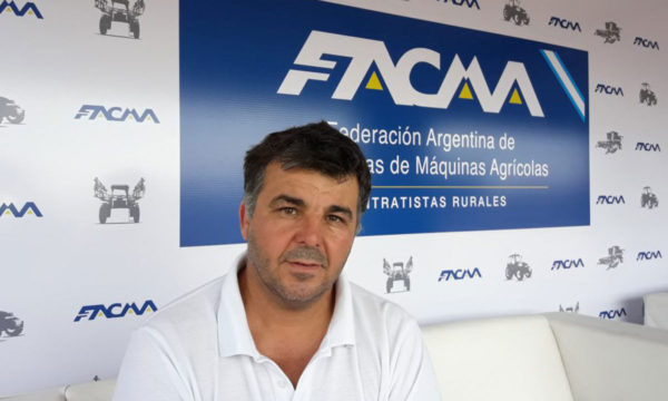 Fredy Simone, presidente de la Camara Bonaerense de Contratistas Rurales