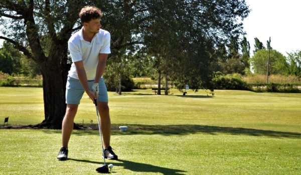 Miguel Sancholuz, campeon del Golf Club Atletico 9 de Julio