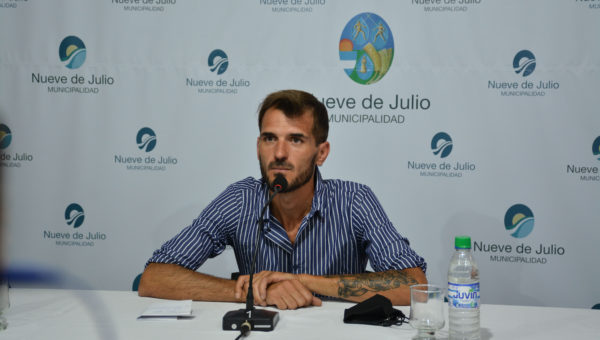 Juan Valenti, responsable de Espacios Verdes