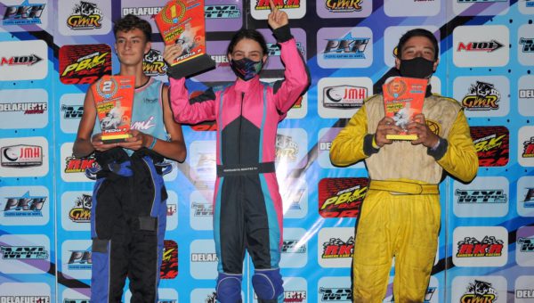 Margarita La Leona Benitez se consagro campeon del karting en el PKN