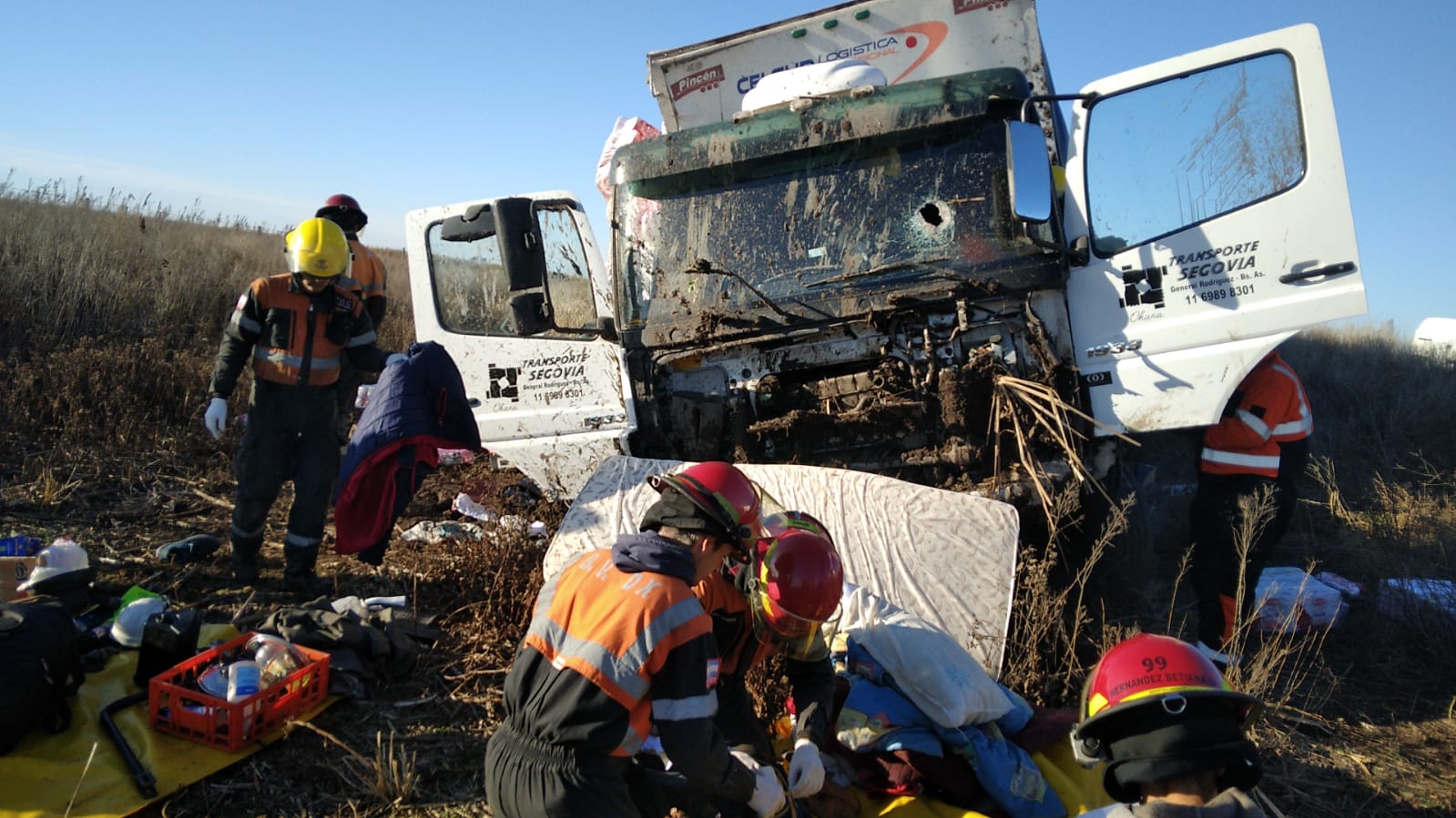 La protesta de camioneros arranco con el pie izquierdo: Atacaron un camión a pedradas cerca de Daireaux y su chofer falleció
