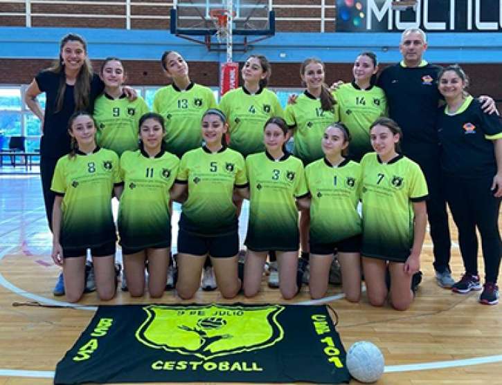 El Cestoball de 9 de Julio en lo mas alto del país