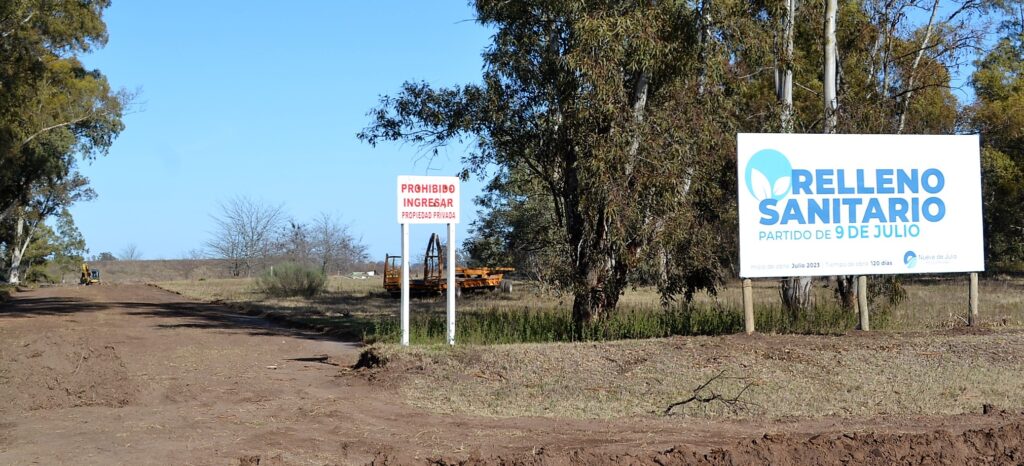 Otro paso más: Se iniciaron las obras del nuevo Relleno Sanitario – El ...
