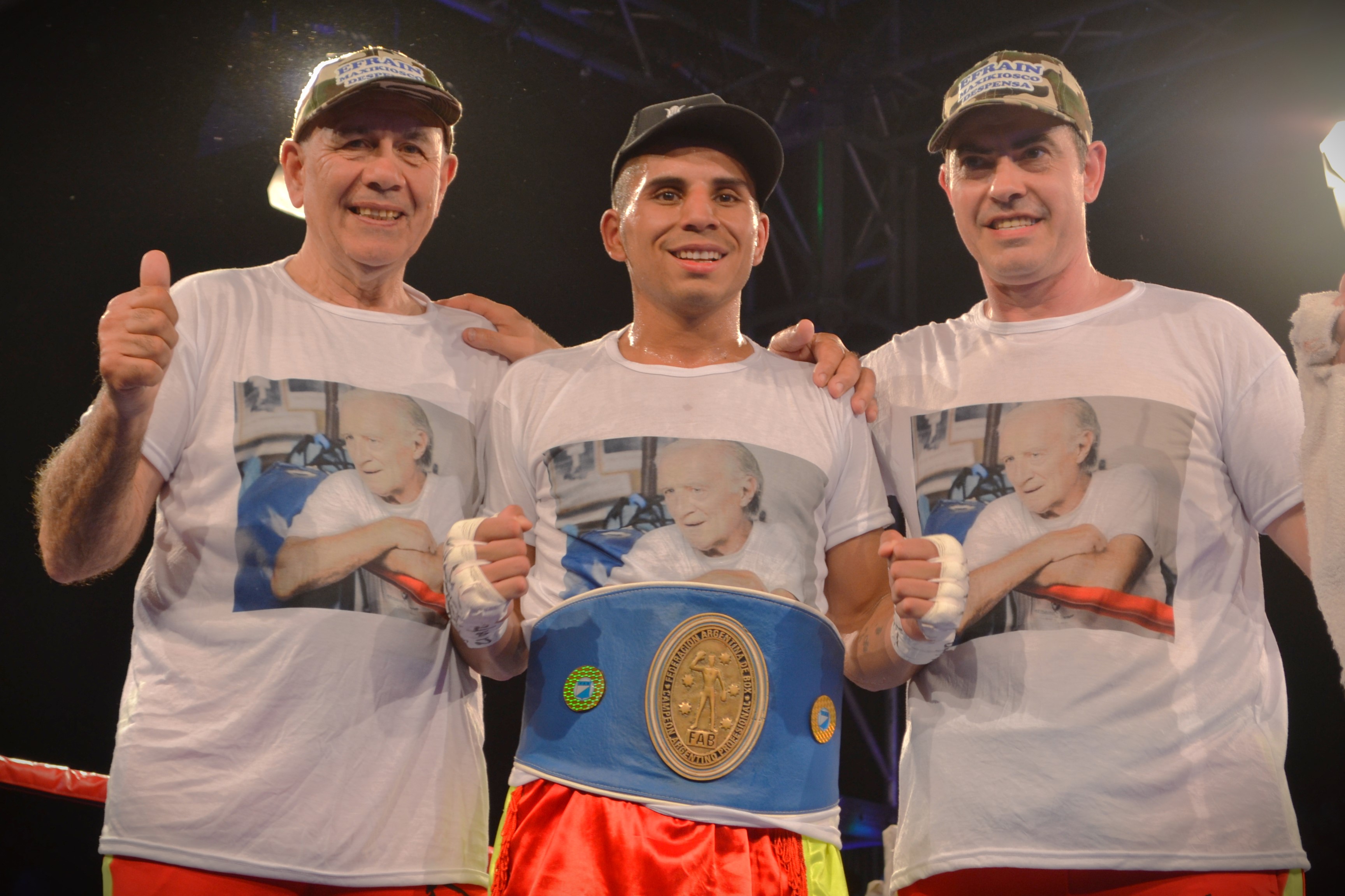 Profeta en su tierra: Franco «Panterita» Rodríguez gano por nocaut y retuvo el titulo de Campeón Argentino