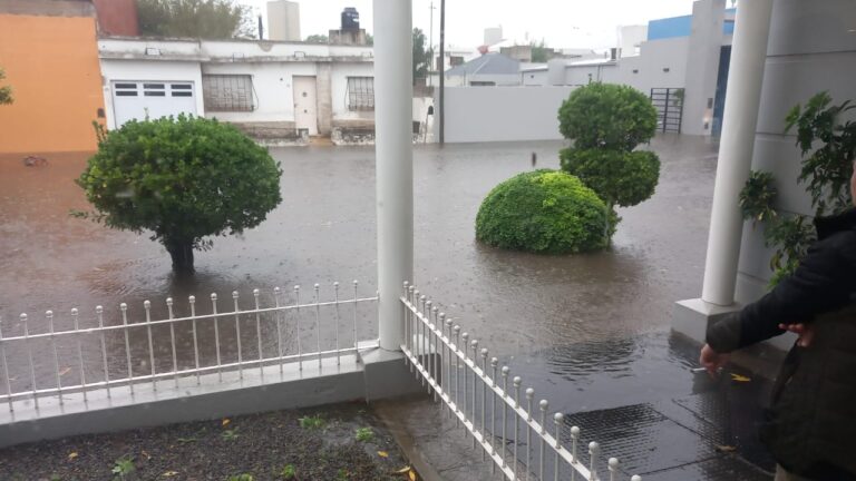 Ante los serios problemas de anegamientos por lluvias en la ciudad, la Intendente Gentile aseguro que se ha presentado un proyecto de obra ante el Gobierno Provincial