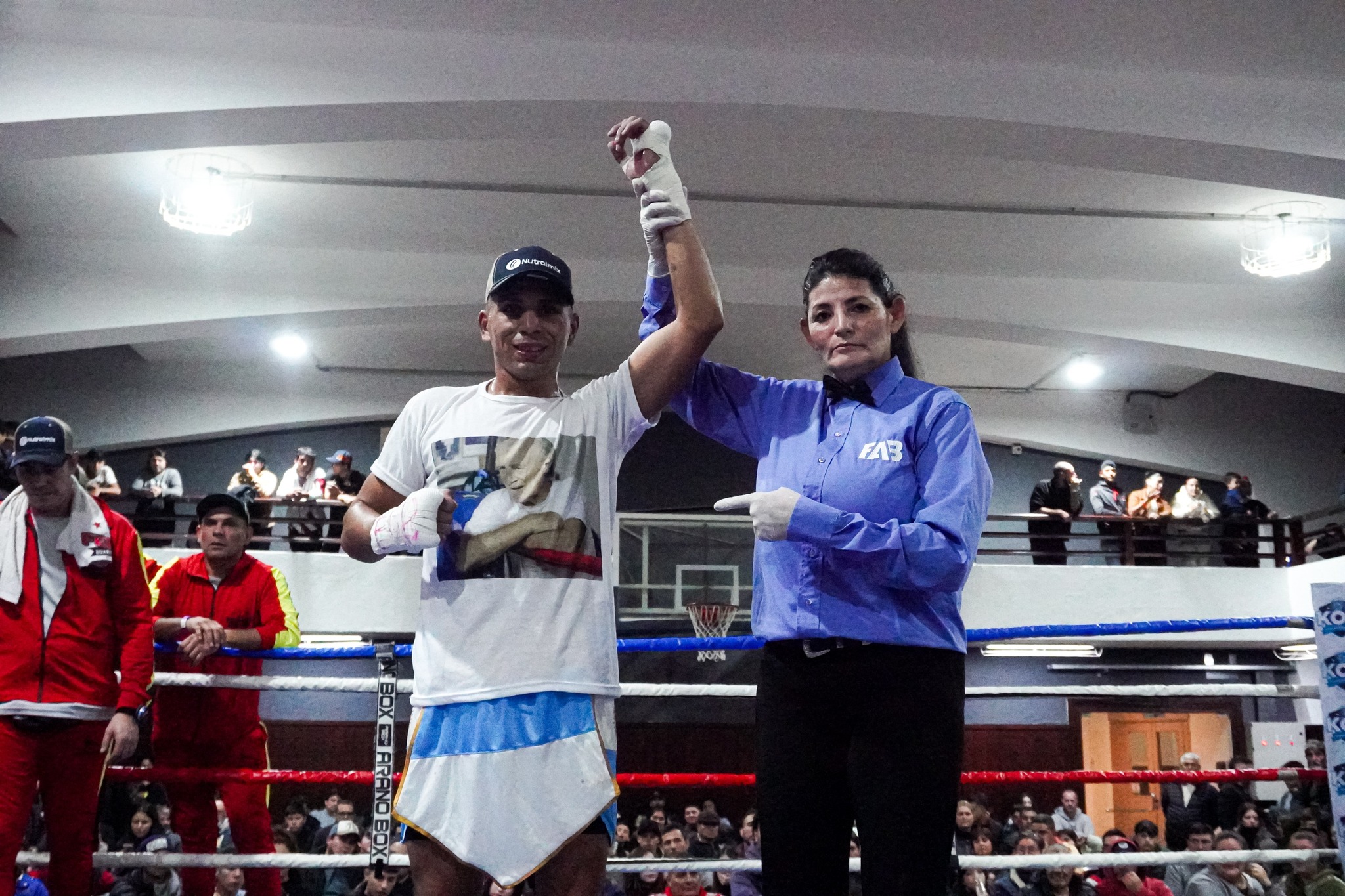 Rio Cuarto le cae muy bien a «Panterita» Rodríguez, gano por nocaut en el segundo round