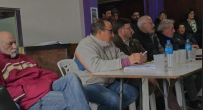 En reunión con el Secretario de Obras Públicas, productores rurales de Facundo Quiroga expresaron sus preocupaciones y hasta cierto enojo por la masa de agua que afecta caminos y campos