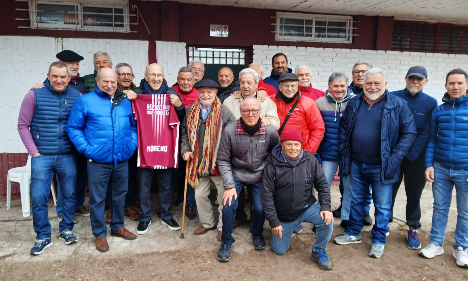 Un Club que fuera una familia: El Deportivo San Agustín, homenajeo a su impulsor, con un grato y emotivo encuentro