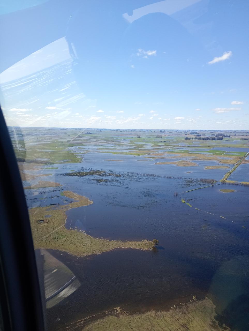Se venia advirtiendo: el Municipio y Defensa Civil informaron que la situación en 9 de Julio es muy critica por la inundación