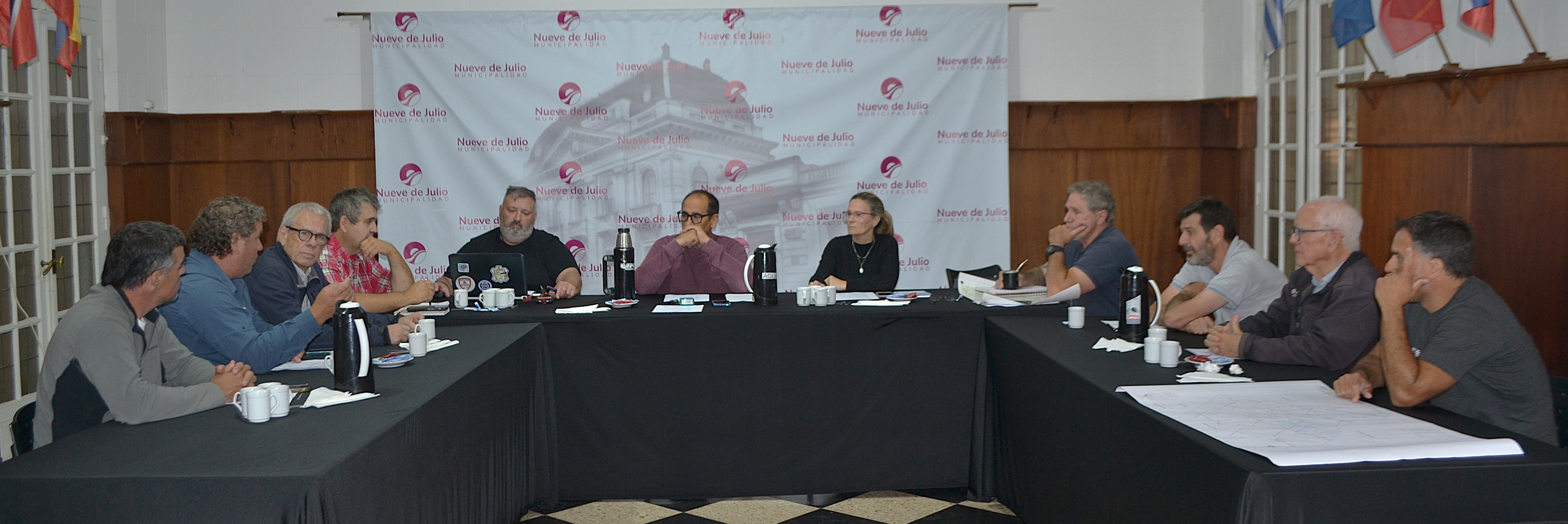 Nueva reunión de la Mesa de Emergencia en 9 de Julio: Que dijo el municipio acerca de los trabajos