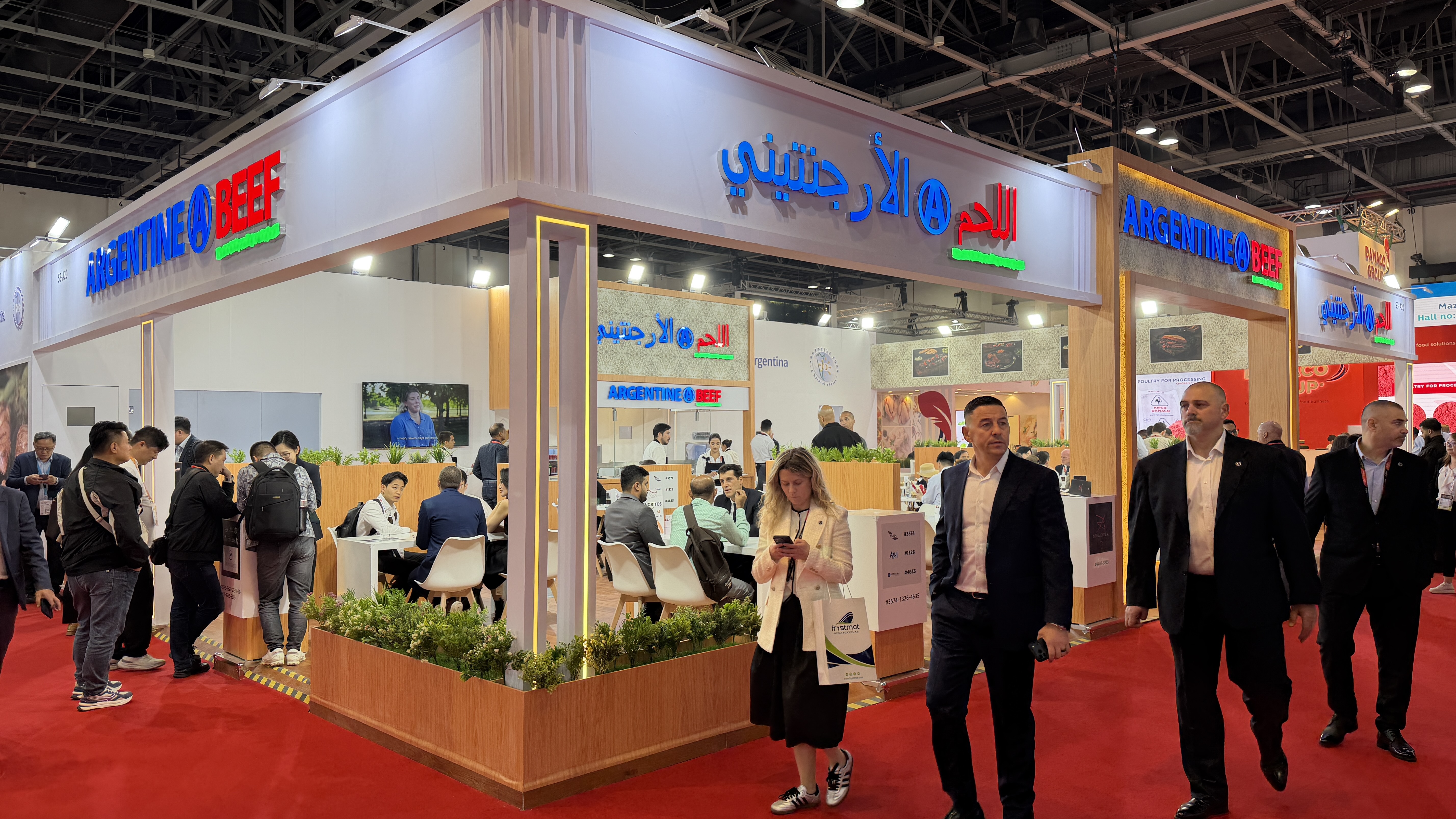 La Carne Argentina se despliega con su sabor y aromas, en la Gulfood de Emiratos Arabes Unidos