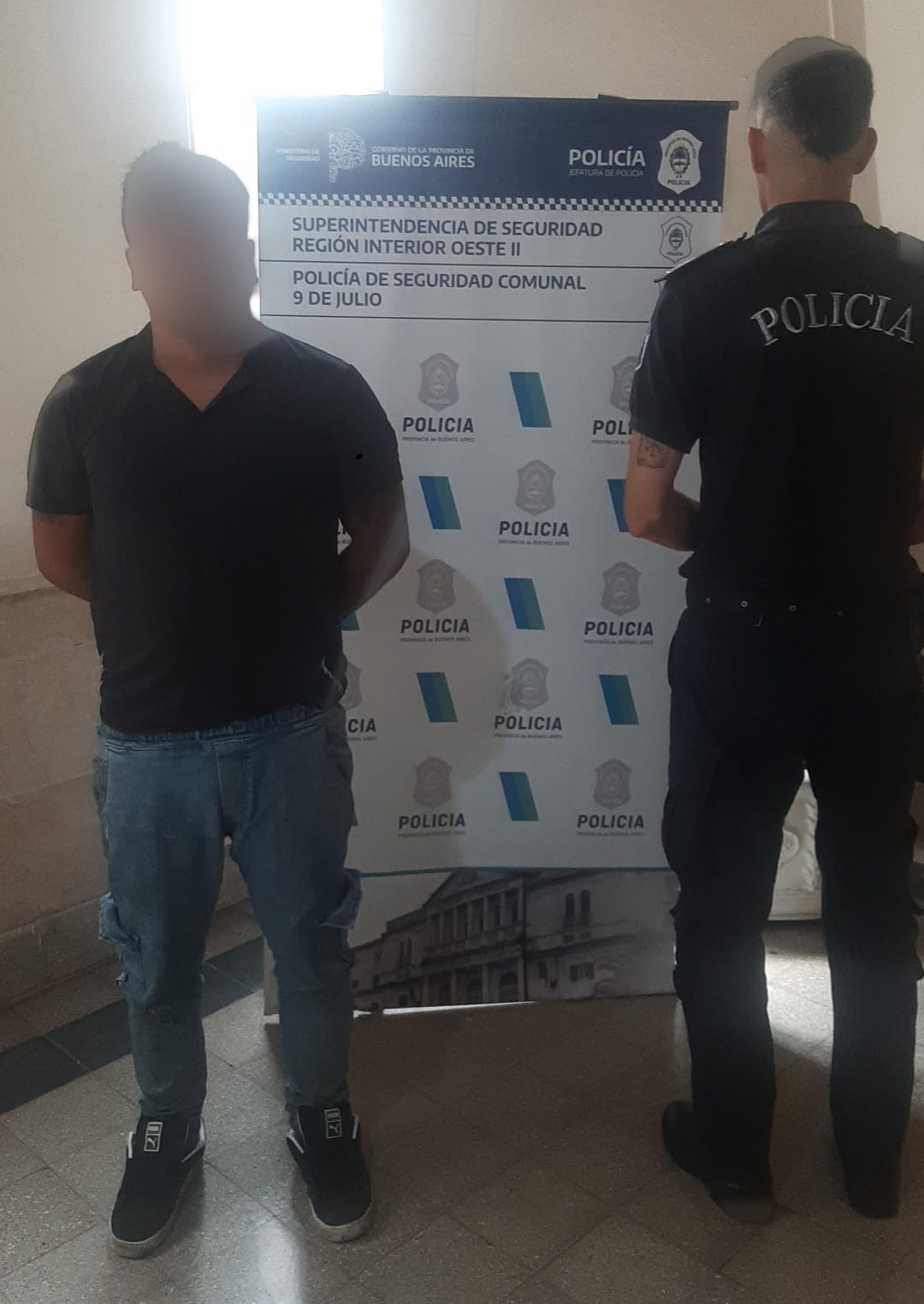 Un hombre quedo aprehendido tras herir a una persona con una arma de fuego