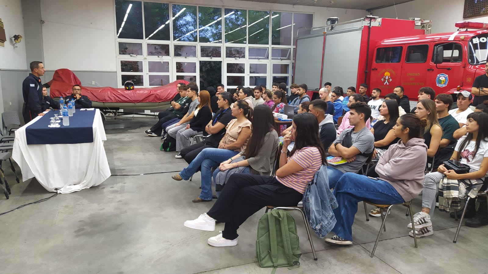 Comenzó la formación de Aspirantes a Bomberos: Se inscribieron 49 jóvenes, y 23 de ellos son mujeres
