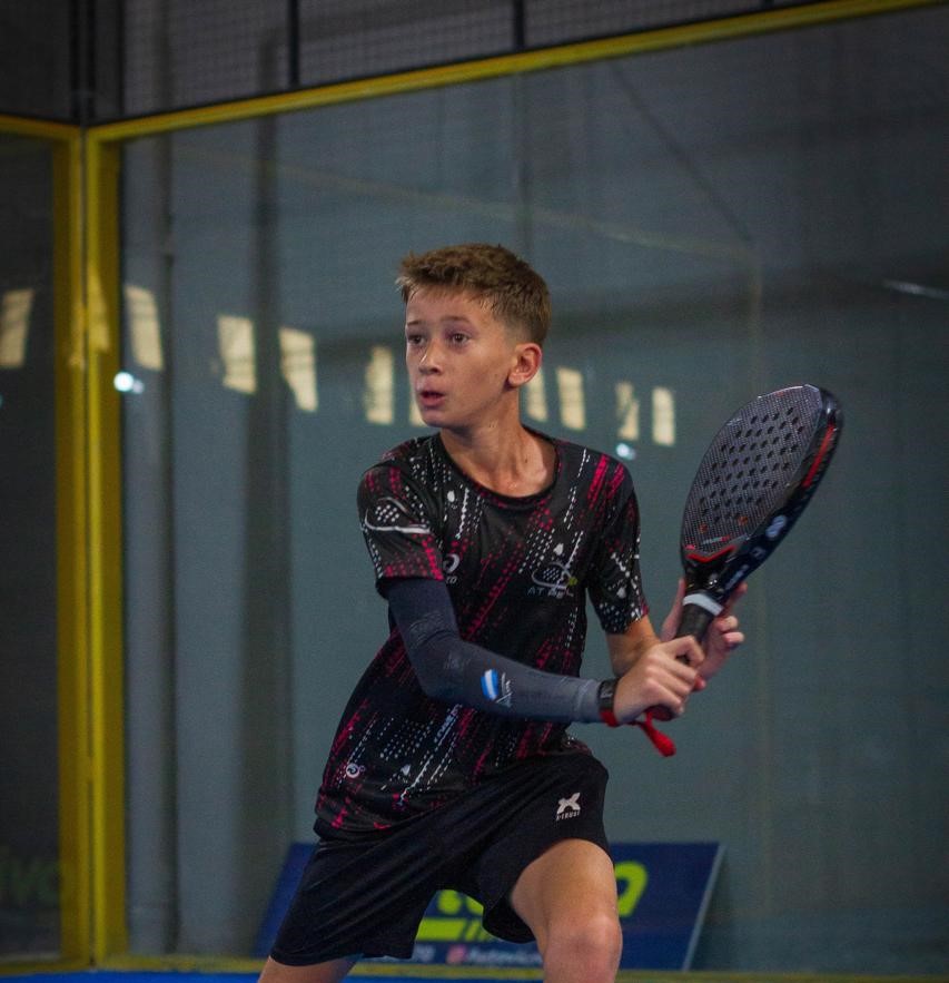 Francesco Rampone, desde la cuna con una paleta de Padel a campeón nacional en Catamarca