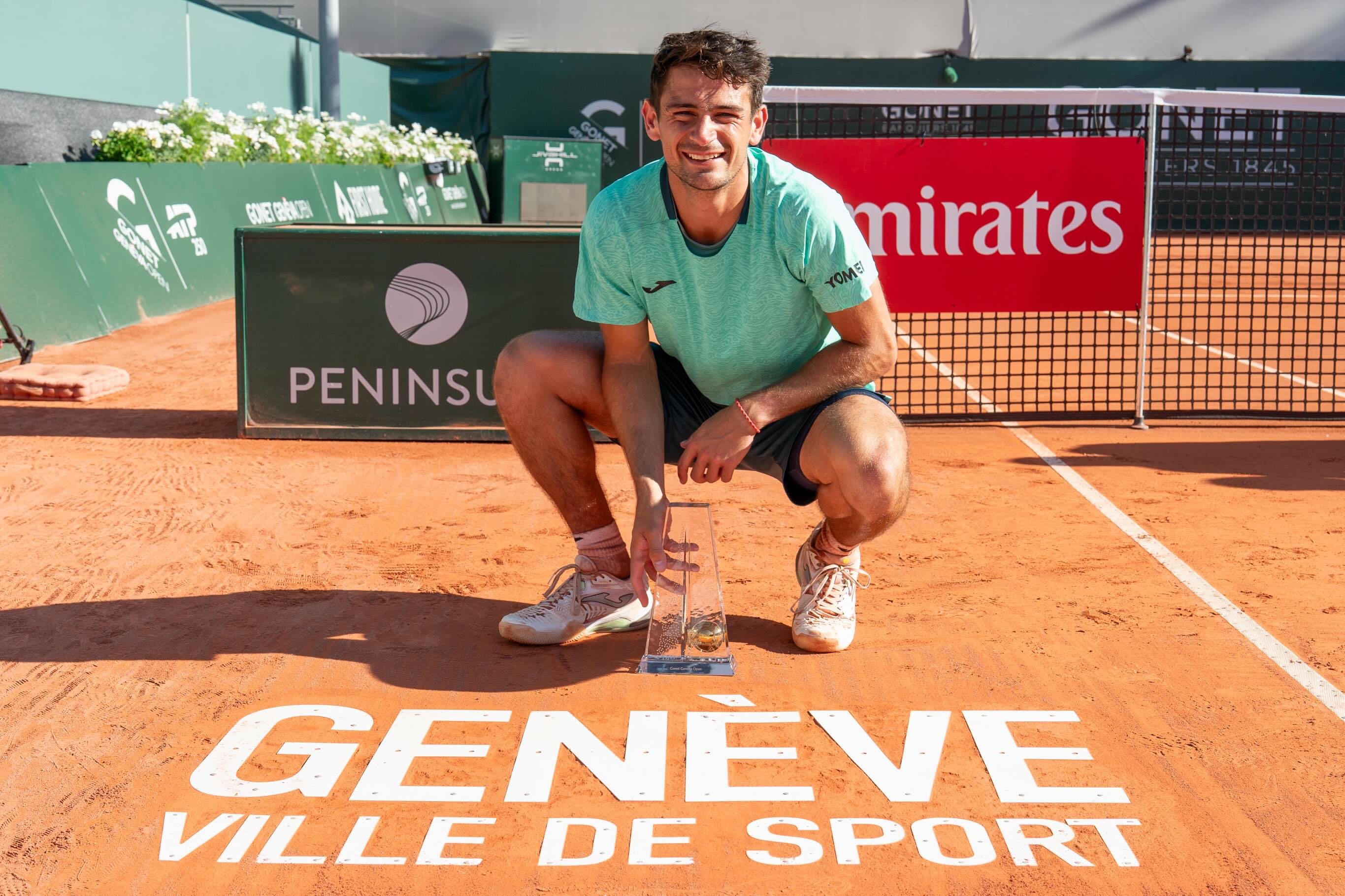 Tras 13 años que un argentino no llegaba a la final del Geneva Open: Mariano Navone cerró una gran semana en Ginebra pese a caer en la final
