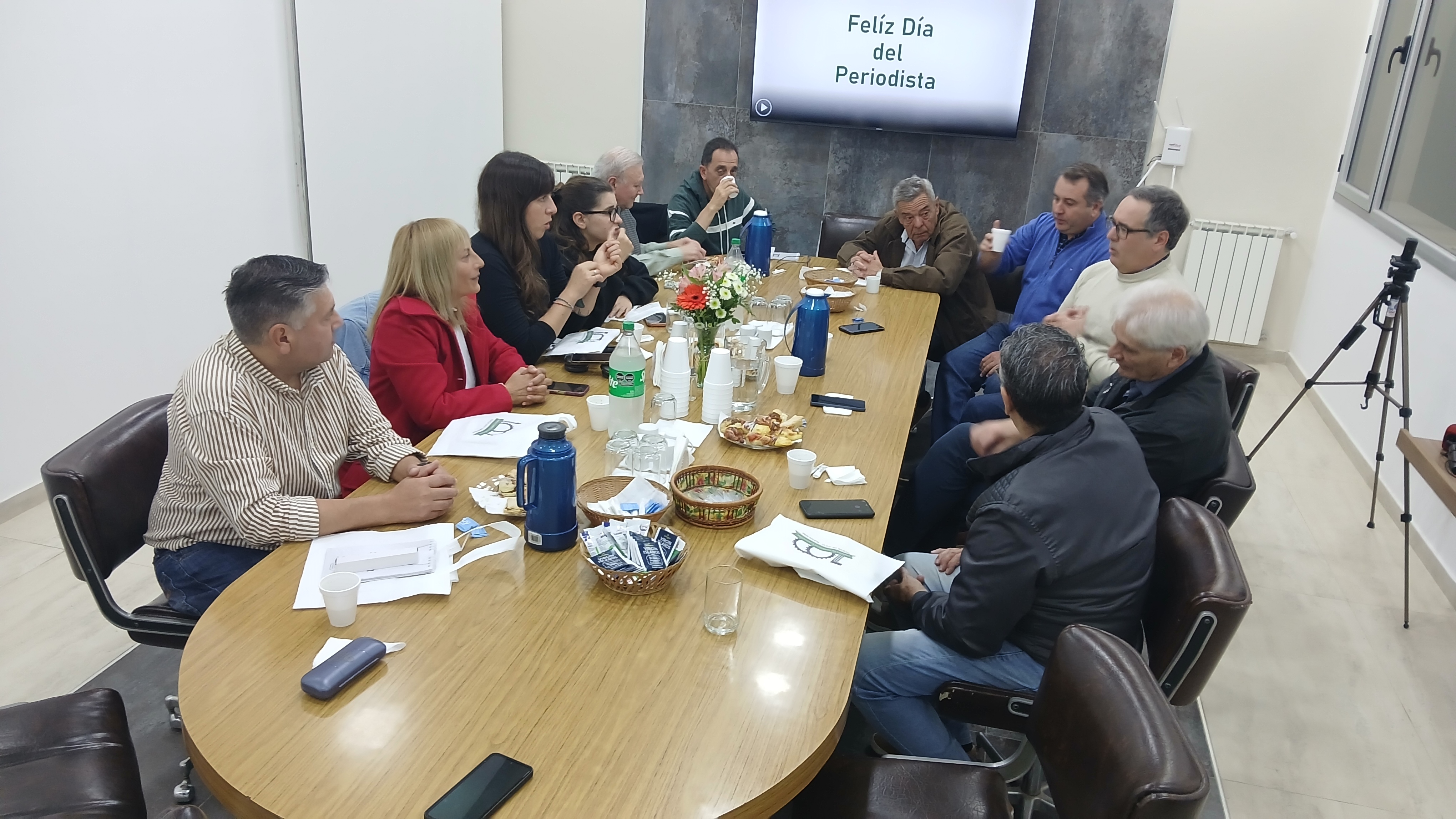 Cámara de Comercio, agasajo a periodistas y dio a conocer las actividades por su Centenario