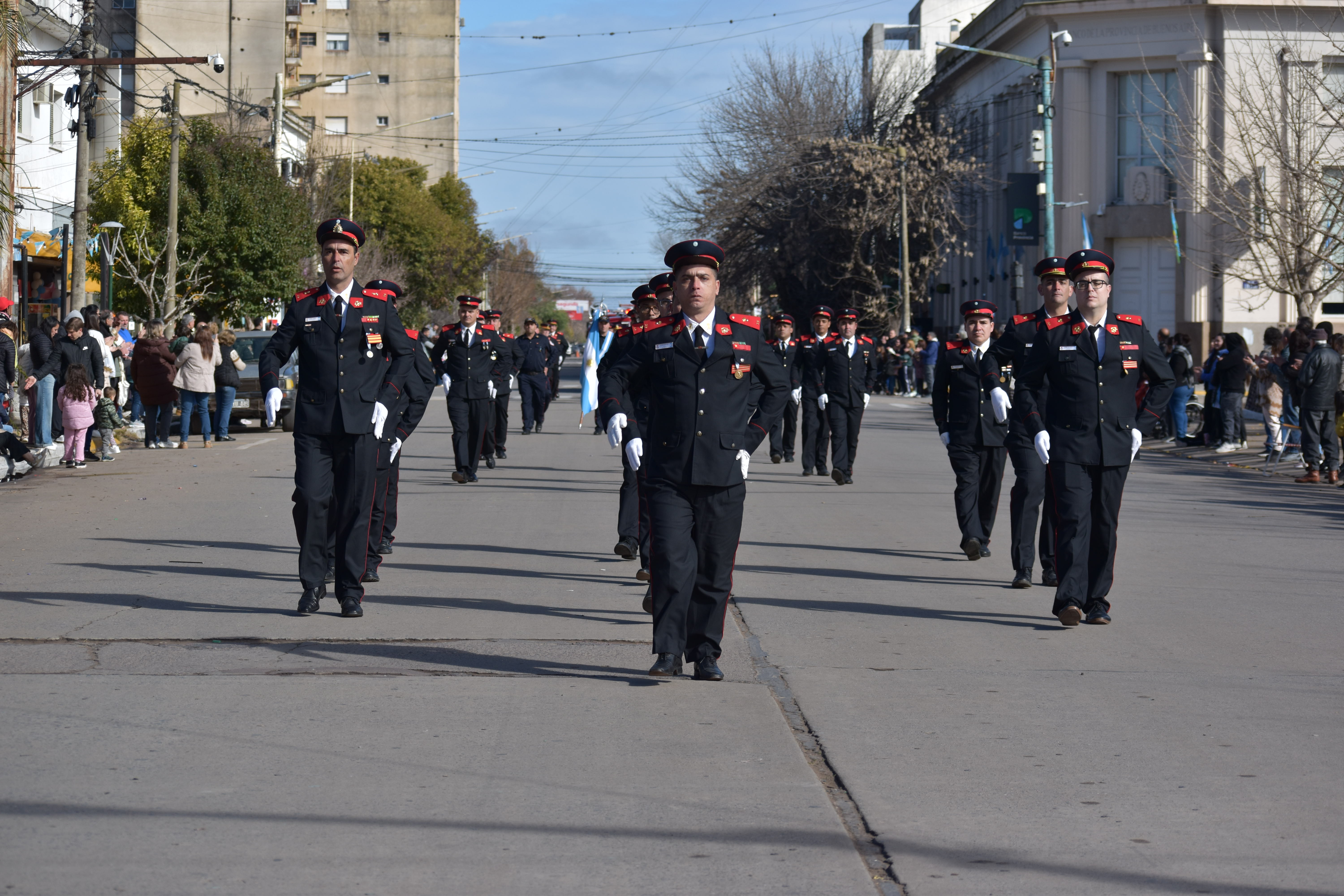 80º Aniversario: Bomberos Voluntarios de 9 de Julio, tuvo el reconocimiento de su comunidad y la Federación de Bomberos