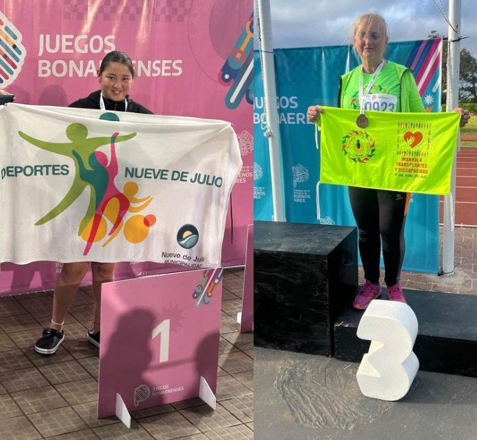 Juegos Bonaerenses 2026: Llegaron las primeras medallas para 9 de Julio